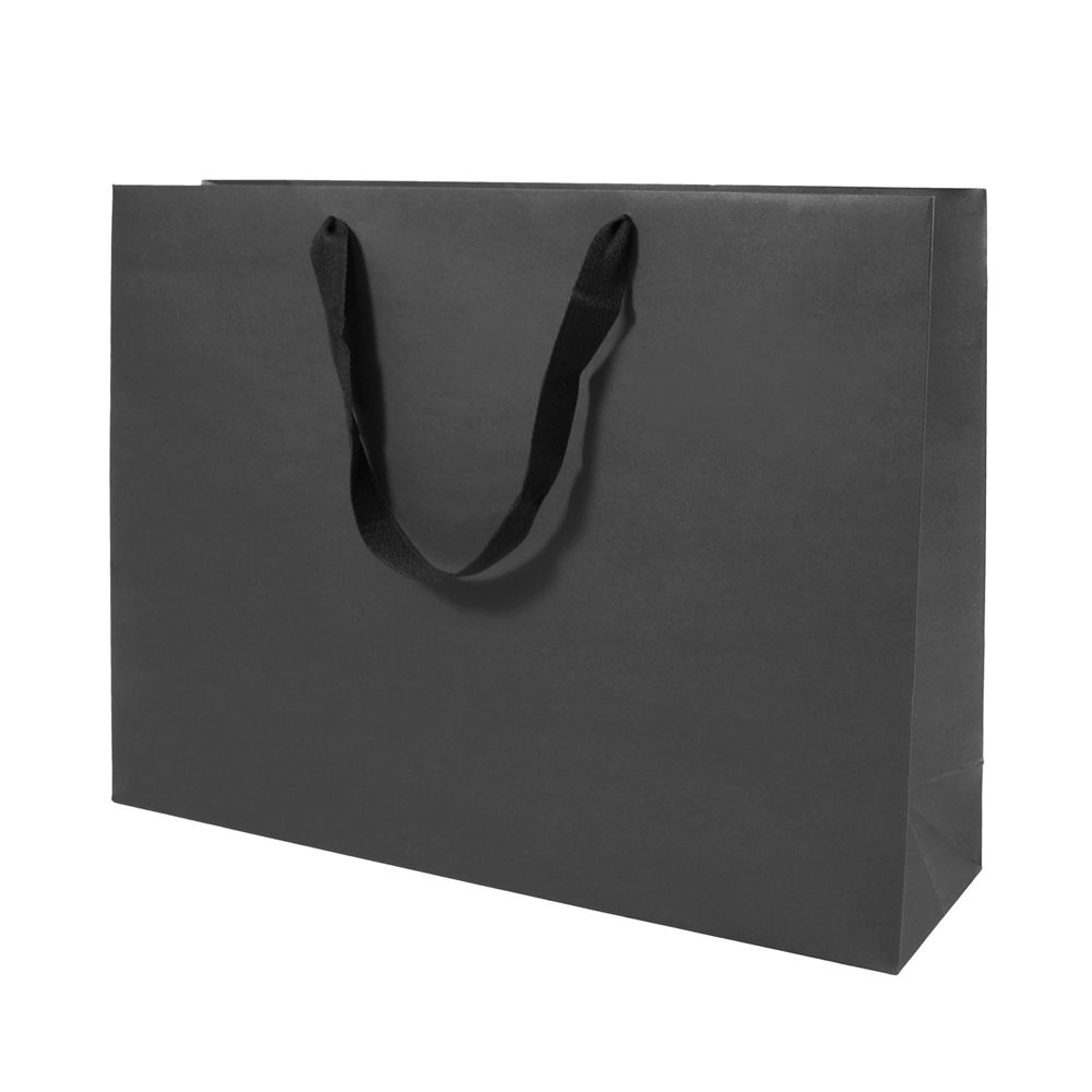 Foil Branded Eco Kraft Gift Bag A3 | Landscape Paper Bag – Packaging World