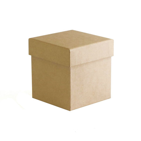 Kraft Branded Luxury Rigid Candle Gift Box Small | Eco Kraft Box