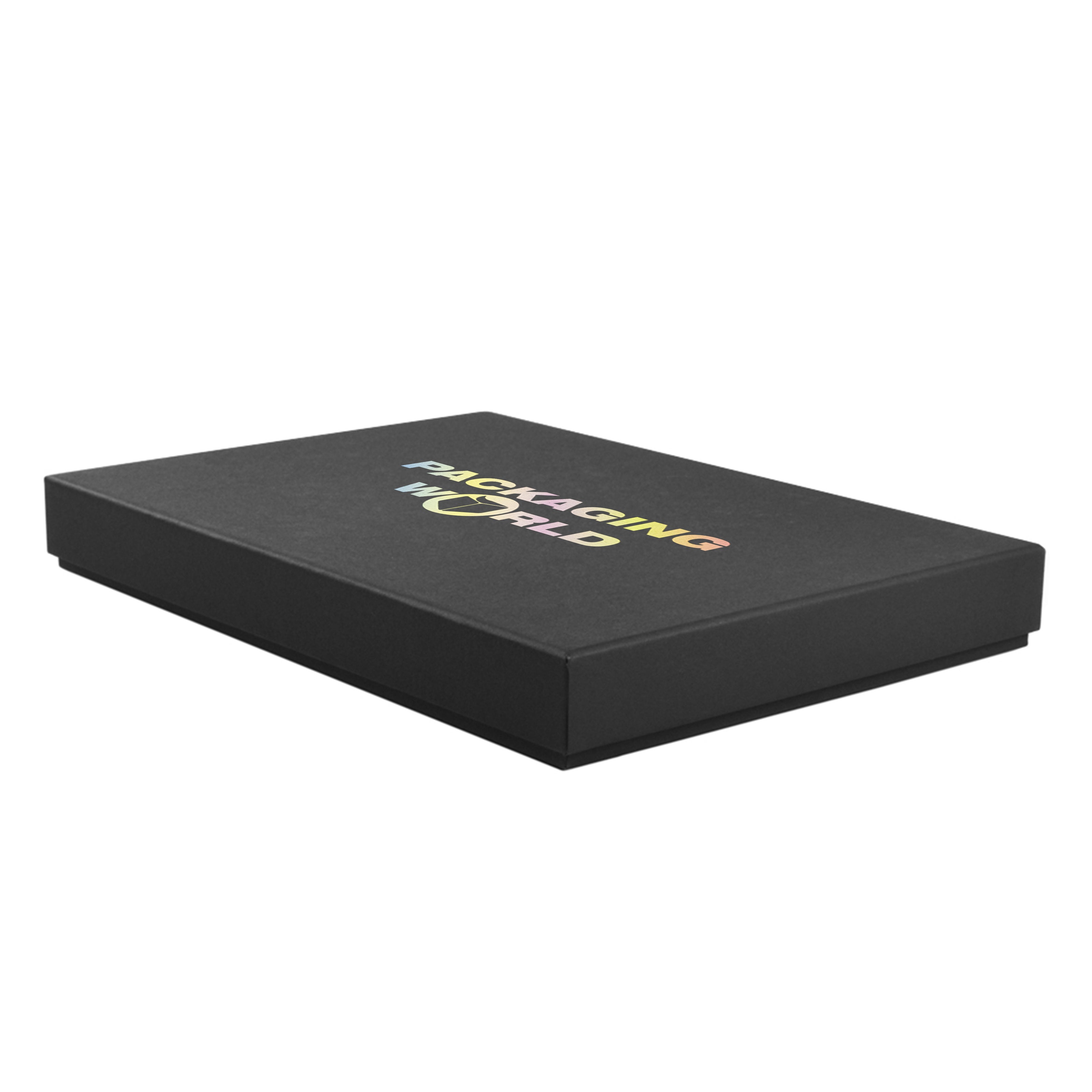 Black Digital Printed A4 Luxury Rigid Presentation Gift Box