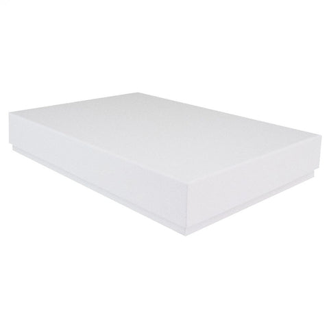 White A4 Deep Luxury Rigid Presentation Gift Box | Eco Kraft Box