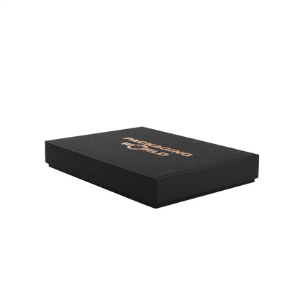 Black Foil Printed A5 Luxury Rigid Presentation Gift Box