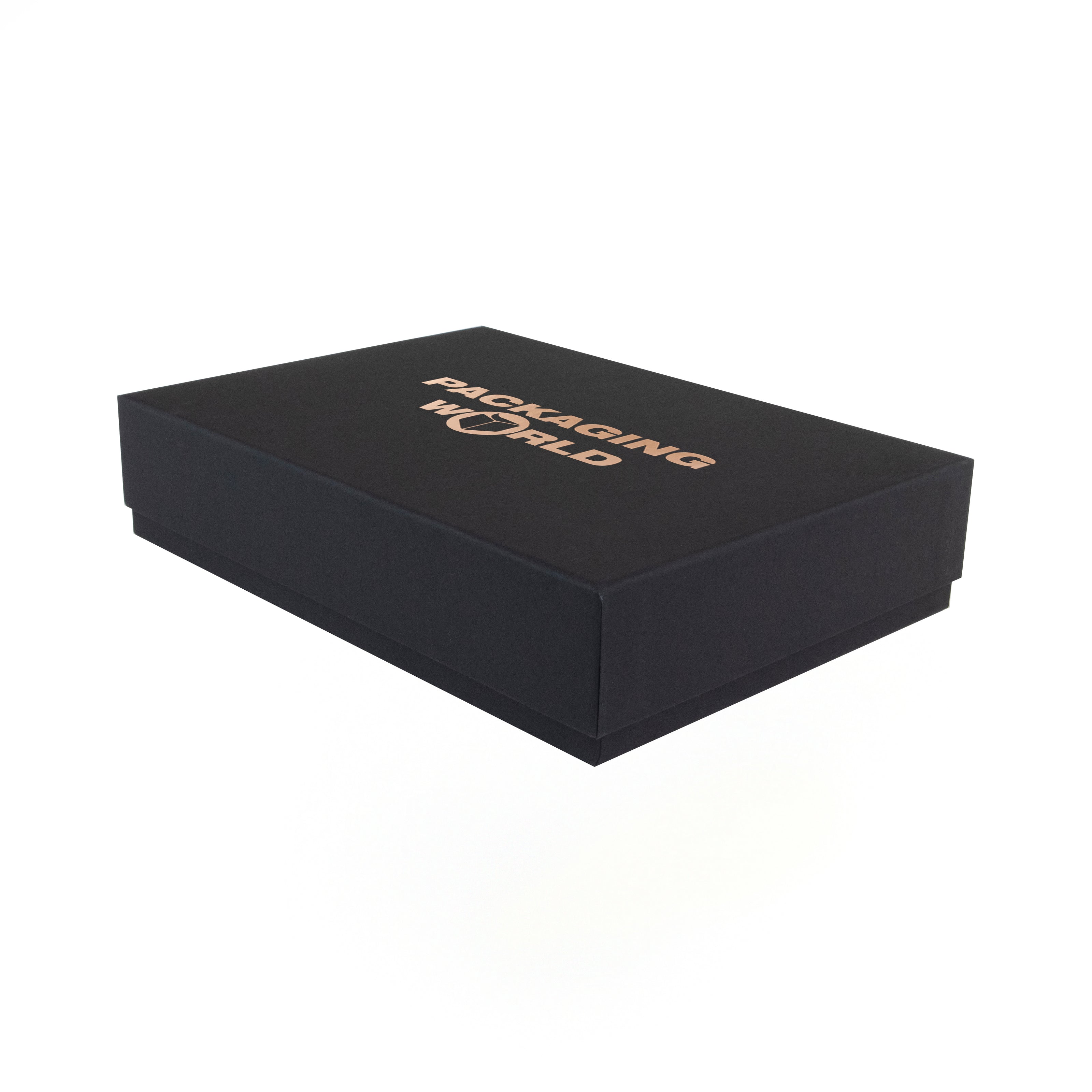 Black Foil Printed A5 Deep Luxury Rigid Presentation Gift Box