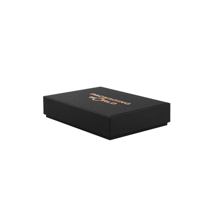 Black Foil Printed A6 Luxury Rigid Presentation Gift Box