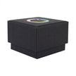 Black Digital Printed Eco Kraft Ring Jewellery Box | FSC