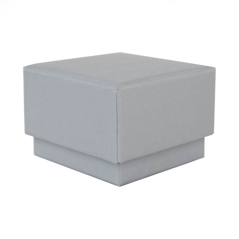 Grey Eco Kraft Ring Jewellery Box | Anti-tarnish | FSC