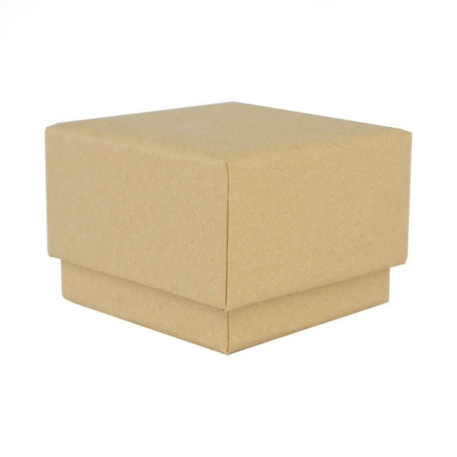 Kraft Branded Eco Kraft Ring Jewellery Box | FSC