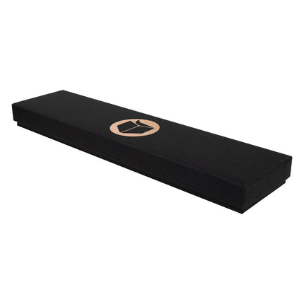 Black Foil Printed Eco Kraft Bracelet Watch Box | FSC