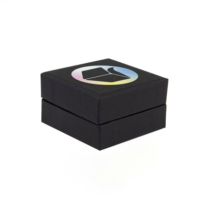 Black Digital Printed Earring Gift Box | Shoulder Box