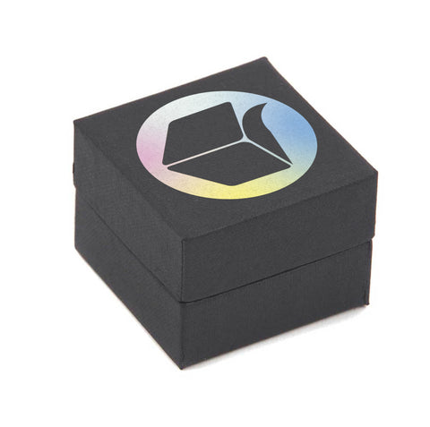 Black Digital Printed Ring Gift Box | Shoulder Box