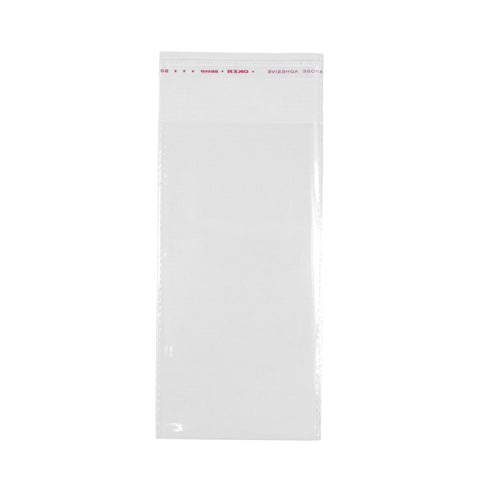 Resealable Cellophane Bags 12 x 22cm | DL Size | Food Safe